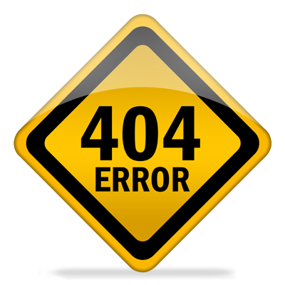 Error 404 – File not found